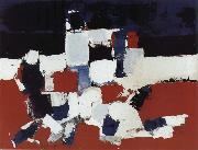 Nicolas de Stael Footballer oil painting